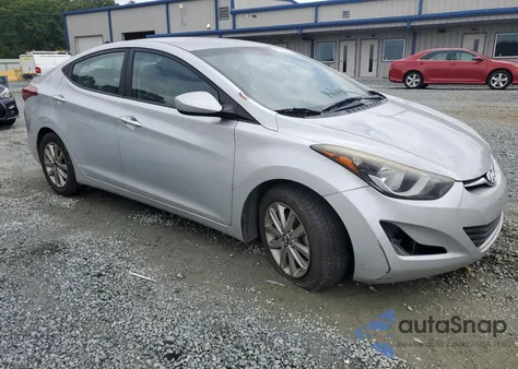2014 Hyundai Elantra Se z USA, uszkodzony, nr VIN 5NPDH4AE9EH510899